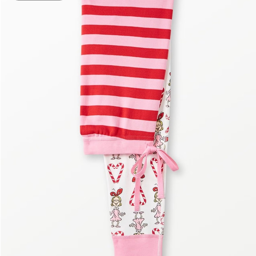 Hanna Andersson Dr. Seuss Grinch Long John Pajama Set